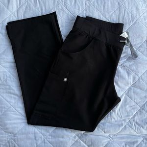 Kade Cargo Scrub Pants (black)